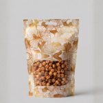 Gold Desenli Pencereli Doypack