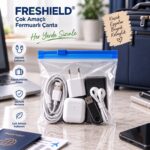 Freshield Çok Amaçlı Fermuarlı Küçük Boy Çanta - Görsel 2