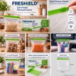 Freshield Çok Amaçlı Fermuarlı Orta Boy Çanta